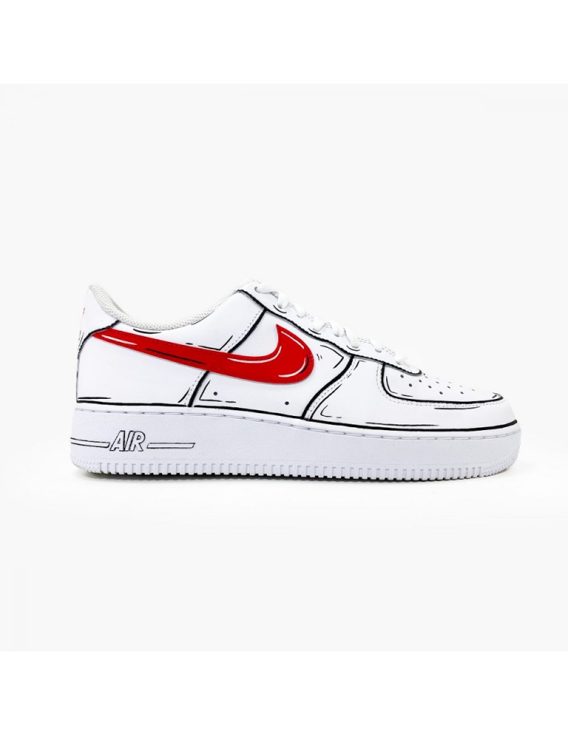 Nike air force one cartoon online