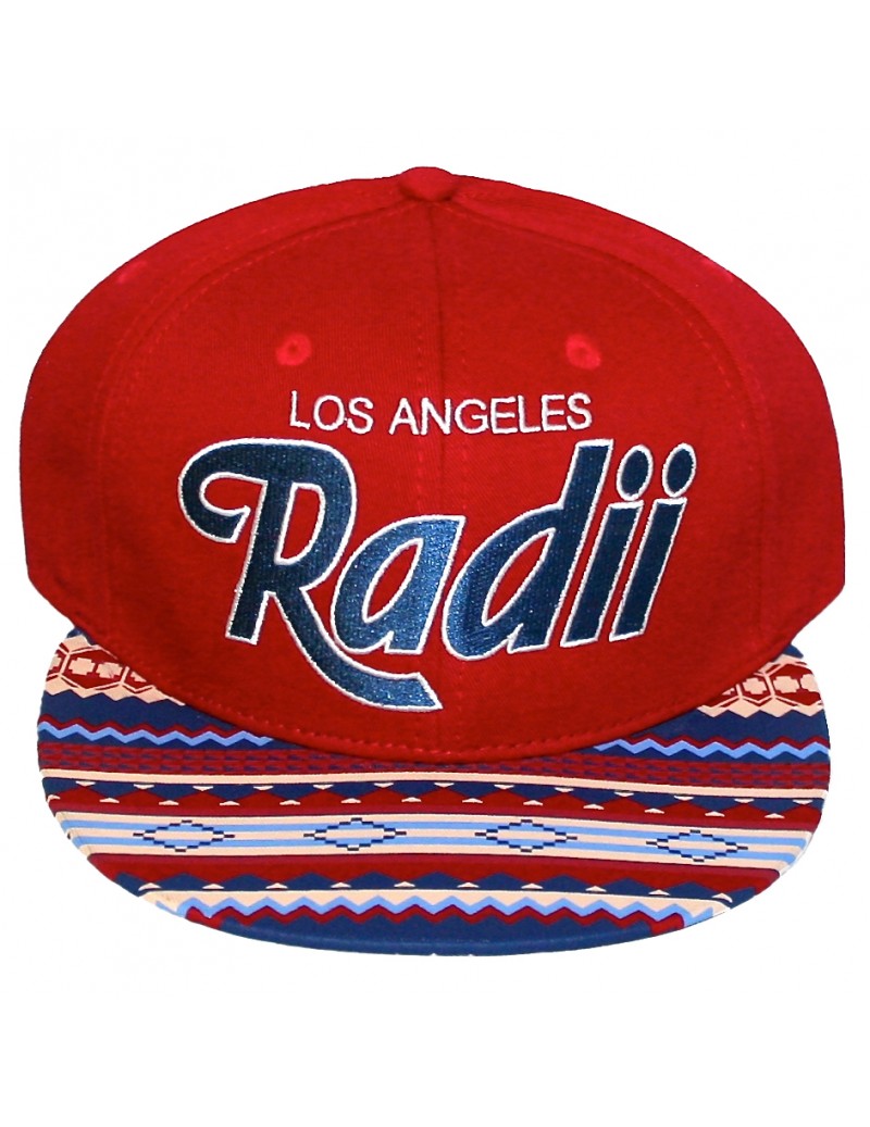 RADII - snapback - Aztec (Red)