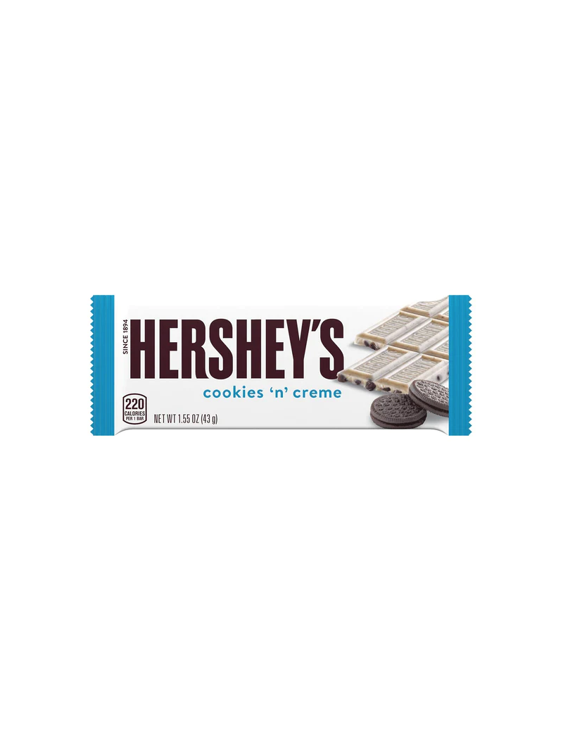 HERSHEY'S Bar Cookies & Cream