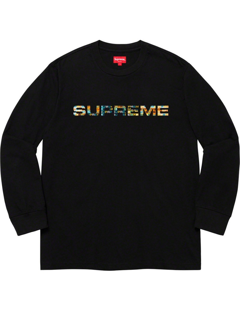 Supreme 'Meta Logo' L/S Top...